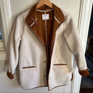 Shearling Oversized Jacket